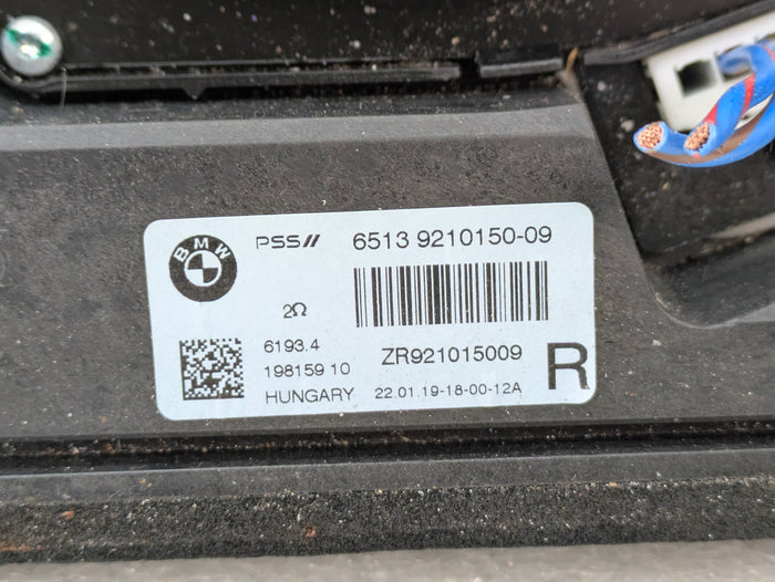 BMW F36 F30 F31 F32 F33 F34 440xi 430xi Right/Passenger Side Hifi Audio Subwoofer Speaker 9210150