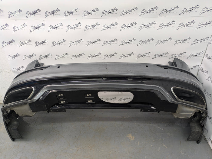 2021 Volvo V60 T6 R-Design Rear Bumper Assembly Osmium Gray Metallic (714) *DAMAGED*