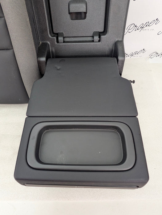 2021 Volvo V60 T6 R-Design Rear Right/Center Black Leather Upper Seat Back *DAMAGED*