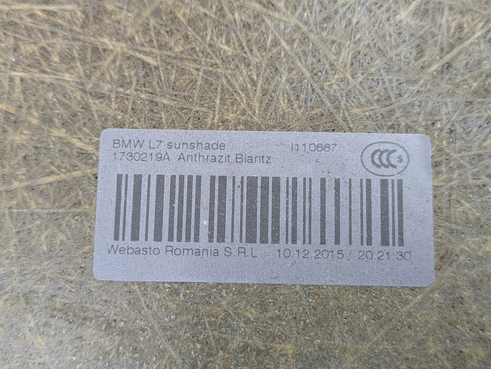 BMW F22 F23 228xi M235xi M240xi 230xi F87 M2 Black/Anthracite Headliner Swap Kit 51448063148