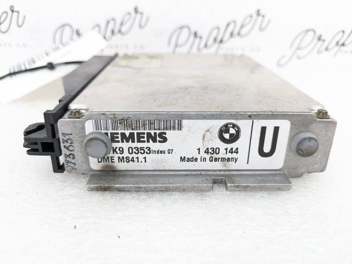 BMW E36 328i Z3 2.8 M52 MS41.1 Engine Computer ECU DME 1430144