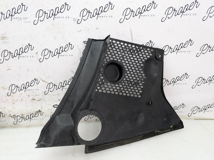 Porsche 996.2 911 Carrera 4 Left/Driver Side Windshield Wiper Cowl Trim Panel 99657256102