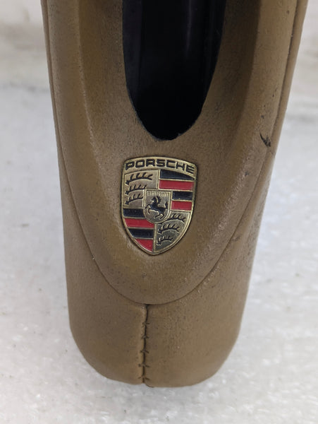 Porsche 996.2 911 Carrera 4 Automatic Tiptronic Shift Knob Savanna Beige Leather
