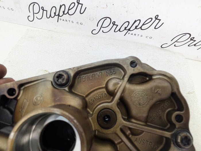 BMW E90 E92 E93 335i 335xi E82 E88 135i F10 535i 535xi N55 Engine Oil Pump 7573747