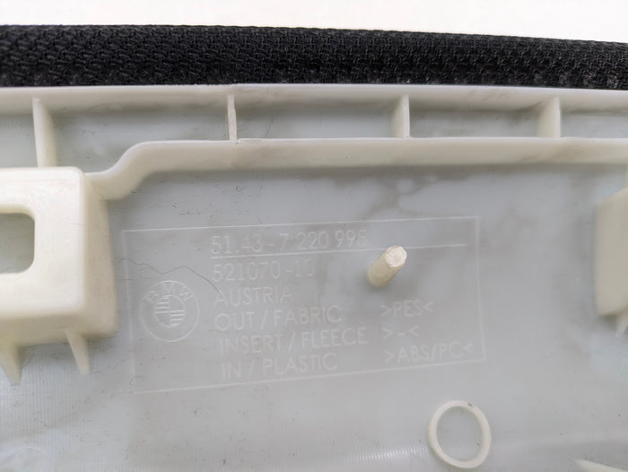 BMW F30 F31 3 Series Left/Right Side Black A Pillar Trim 7220995/7220996