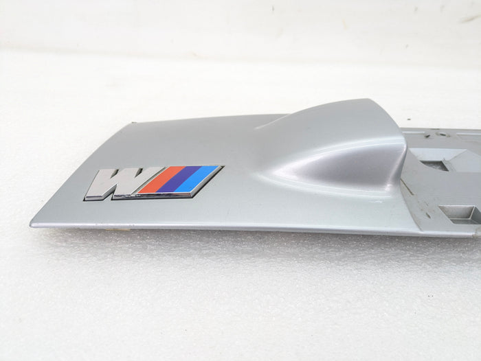 BMW Z3 M Roadster Trunk License Plate Trim Panel Color Arctic Silver (309) 2693055