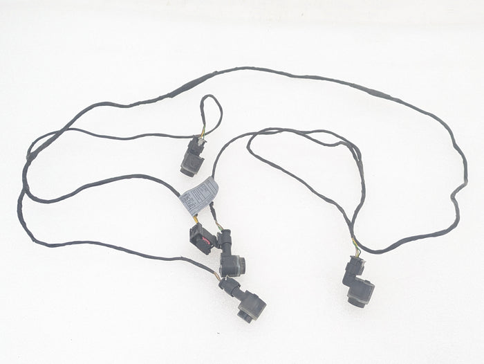 BMW E70 X5 M Front Bumper Parking Distance Control Harness & PDC Sensors Black Sapphire Metallic (475) 9205814
