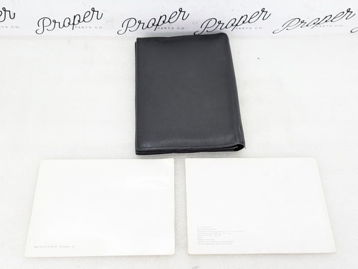 BMW Z3 M Roadster Removable Hardtop & Business Radio/Tape Player Owners Manuals W/Case