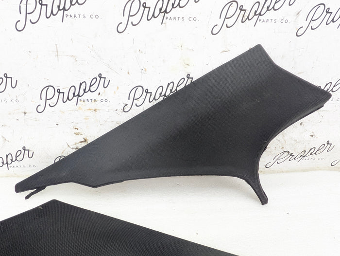 BMW F30 F80 340xi 335xi 330xi 328xi 320xi M3 M Sport Black Left & Right C-Pillar Trim Set 7221003/7221004