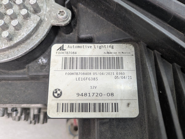 BMW G20 330ix M340ix 330ex Pre-LCI Right/Passenger Side Adaptive LED Headlight Assembly 9481720/63118496154