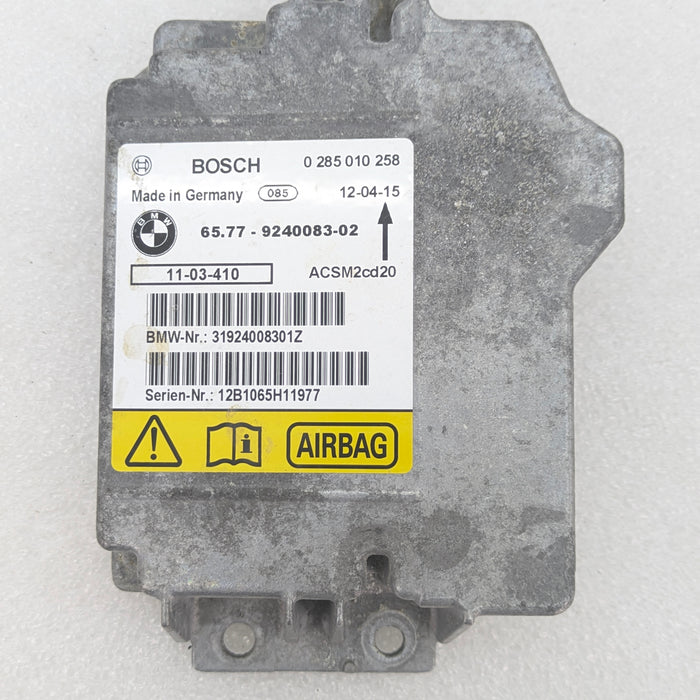 BMW E70 E71 X5 X6 M 5.0iX 4.8iX 35iX Airbag Control Unit Module 9240083