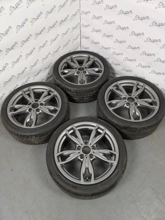 BMW 135i M Sport OEM Staggered Style 436 18 Inch Ferric Wheels/Rims Set Of 4  7845870/7845871