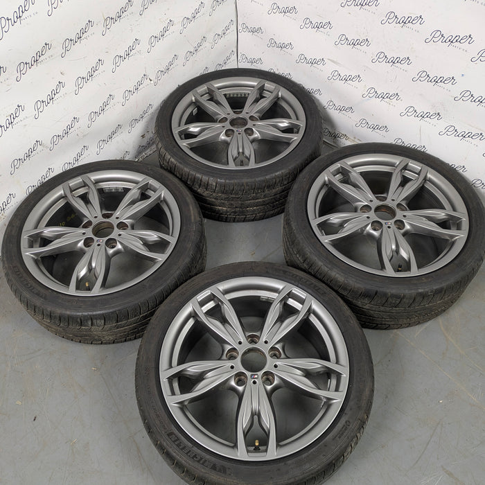 BMW 135i M Sport OEM Staggered Style 436 18 Inch Ferric Wheels/Rims Set Of 4  7845870/7845871