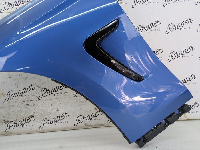 BMW F32 F36 435XI Driver Side Left Fender ~ Estoril-Blau Metallic ~
