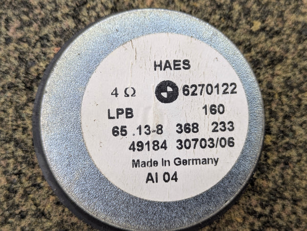 BMW E46 M3 330ci 328ci 325ci 323ci 320i Parcel Shelf Door Broadband Loud Speaker 8368233