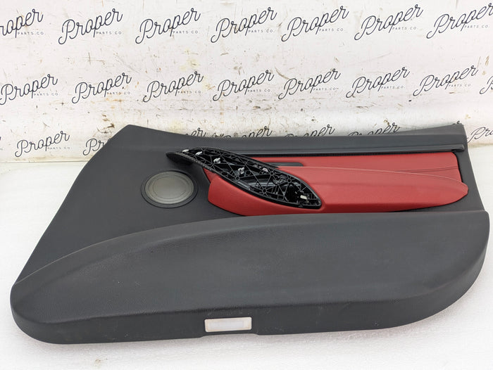 BMW F30 335xi M Sport Complete Red Interior Swap Kit Set Leather Coral Red Door Cards & Seats