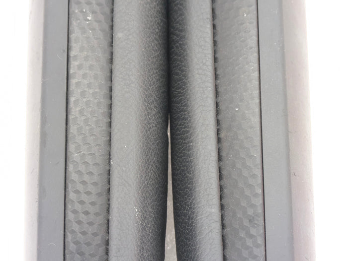 BMW E46 M3 330ci 325ci ZHP M Sport Coupe Rear Panel Armrest Set Black Cube Trim 8241211/8241212