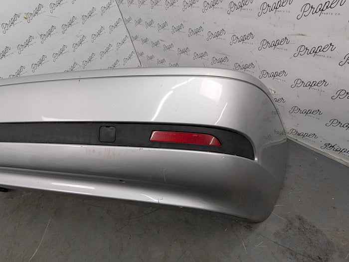 BMW E46 325ci Coupe Rear Bumper Assembly W/Crash Bar Titanium Silver (354)