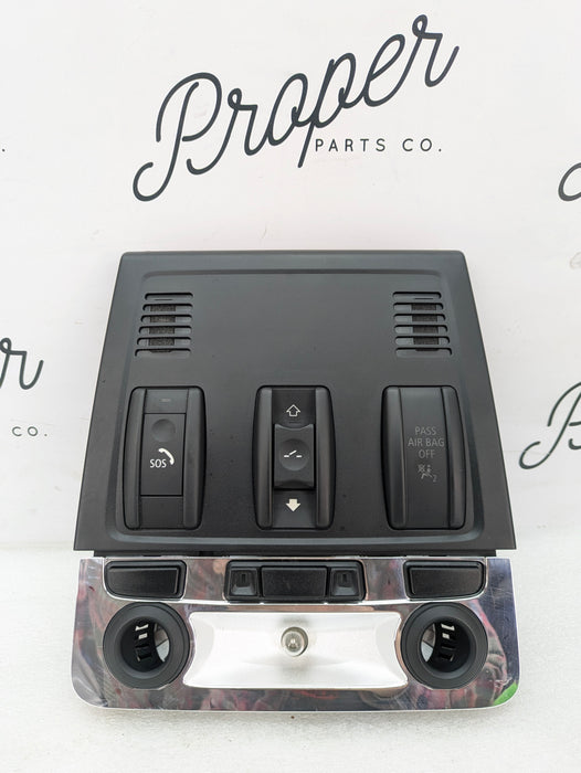 BMW E82 135i 128i Front Upper Interior Black Dome Light & Sun Roof Control Switch Button 9225539