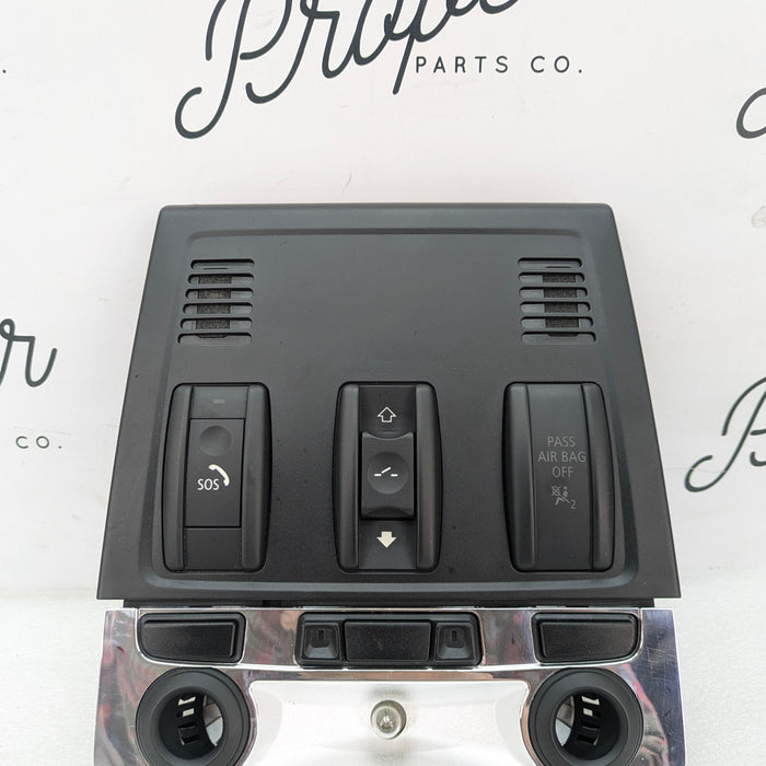 BMW E82 135i 128i Front Upper Interior Black Dome Light & Sun Roof Control Switch Button 9225539