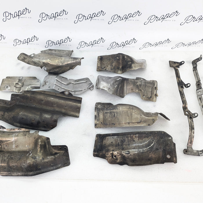 BMW E60 E61 E63 E64 M5 M6 S85 Engine Oil Pump Heat Shield Set 7835887/2282930/7835888