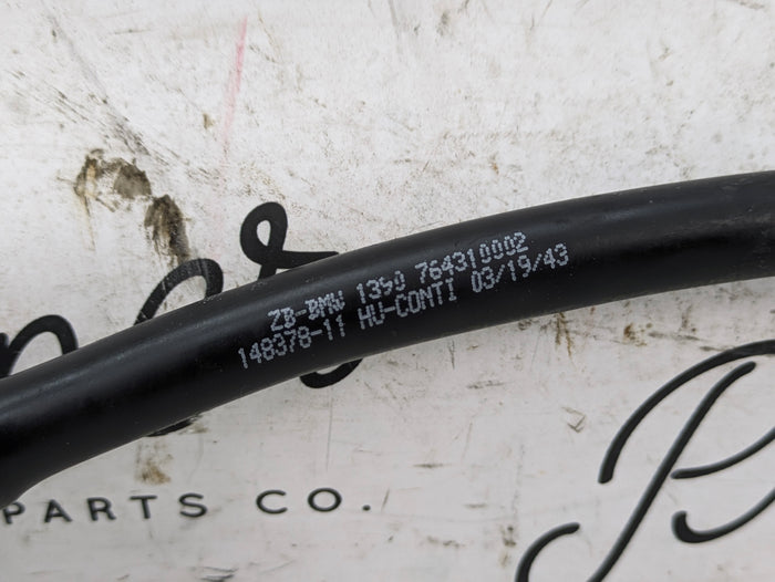 BMW F36 F32 F30 F31 F33 F34 440xi Fuel Tank Breather Valve Line Hose Pipe 7643100