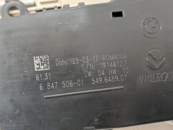 BMW F32 F30 F31 F33 F34 F36 430xi 440xi 435xi 428xi Light Control Switch & Oyster Trim 6847506/9218531