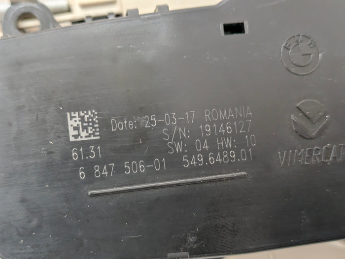 BMW F32 F30 F31 F33 F34 F36 430xi 440xi 435xi 428xi Light Control Switch & Oyster Trim 6847506/9218531