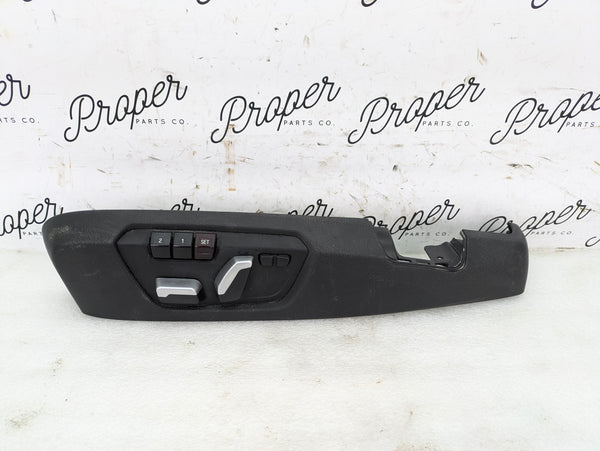 BMW F22 F23 228xi M235xi 230xi M240xi Left/Driver Side Front Seat Buttons Control Panel 9382451/7243555 *DAMAGED*