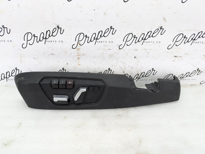 BMW F22 F23 228xi M235xi 230xi M240xi Left/Driver Side Front Seat Buttons Control Panel 9382451/7243555 *DAMAGED*