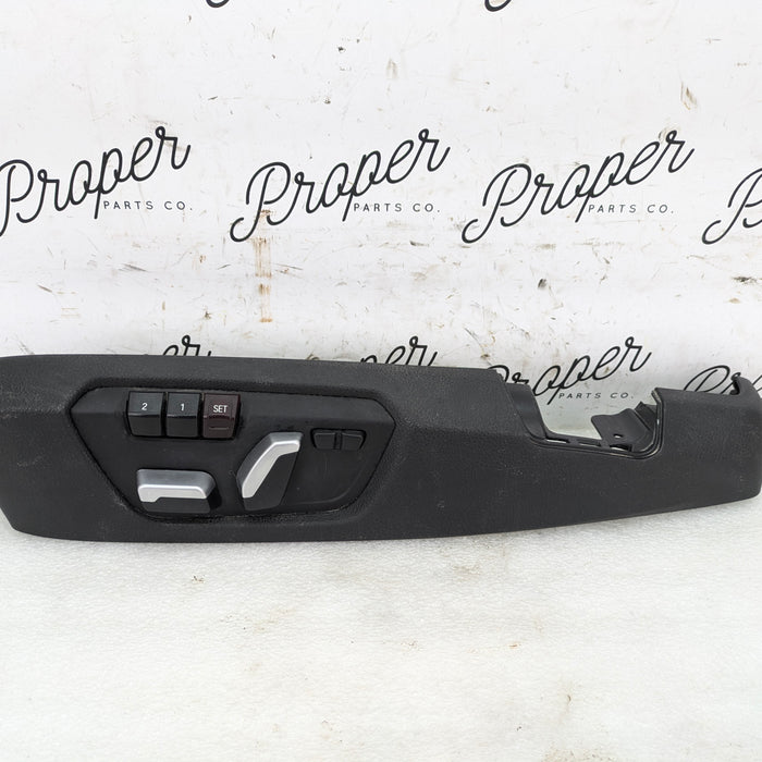 BMW F22 F23 228xi M235xi 230xi M240xi Left/Driver Side Front Seat Buttons Control Panel 9382451/7243555 *DAMAGED*