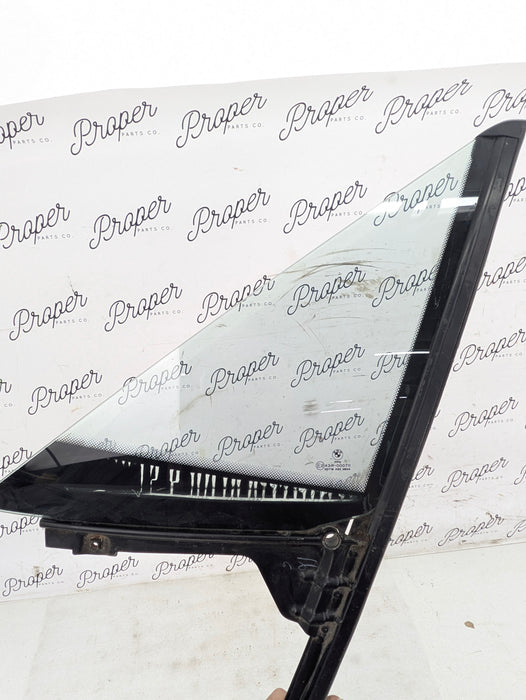 BMW Z3 M Roadster Driver Left Side Door Front Quarter Window Glass 8410161