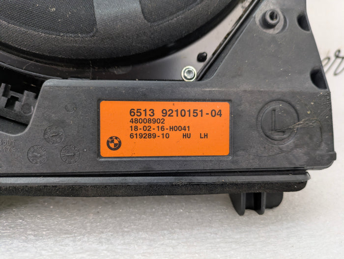 BMW F36 F32 F33 F31 F30 F34 3 & 4 Series Left/Driver Side Harman Kardon Subwoofer 9210151