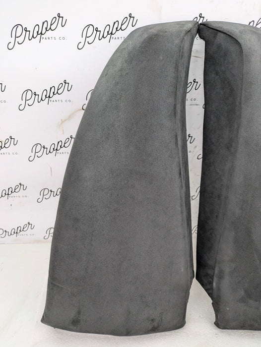 BMW E46 330i 328i 325i 323i ZHP M Sport Sedan Rear Split Folding Seats Complete Set Alcantara Cloth Laser