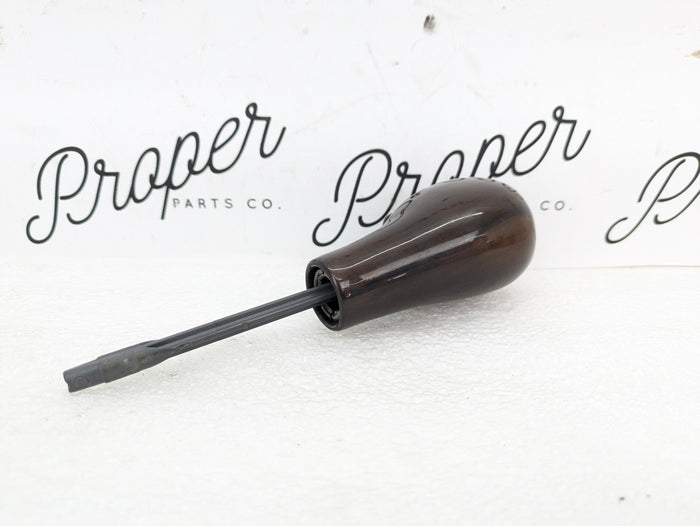 BMW E46 330ci 328ci 325ci 323ci 320i Myrte Wood Grain Automatic Shifter Selector Knob Handle 25161423259