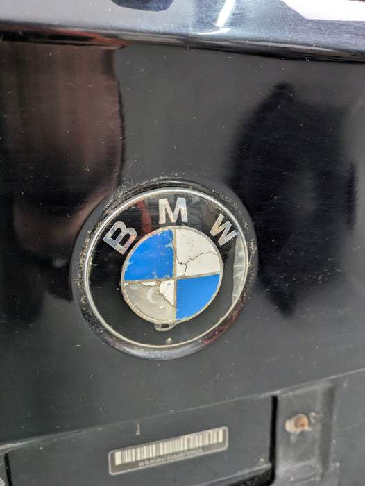 BMW E61 530xi 545xi 525xi Wagon Rear Hatch Trunk Lid W/Lift Glass & Spoiler Carbon Black 41627130799