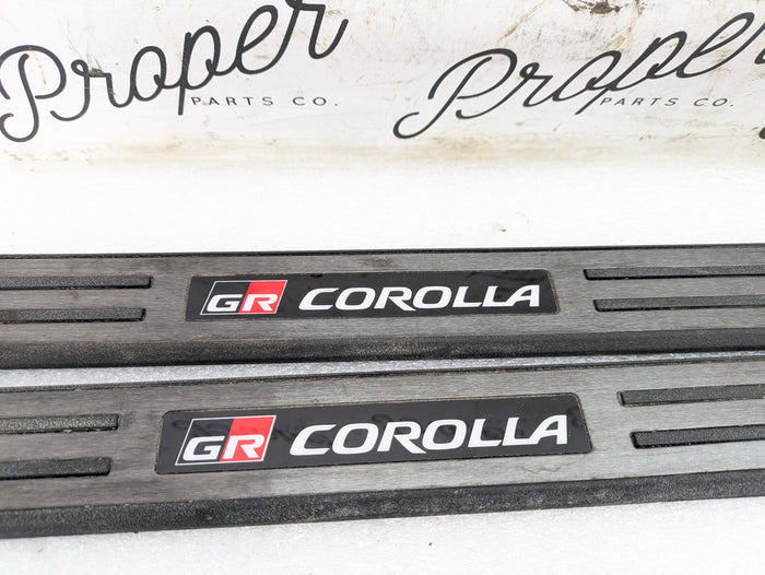 Toyota GZEA14 GR Corolla Complete Door Sill Enhancement Strip Set PT413-12220