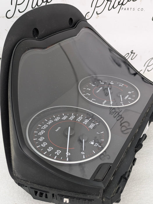 BMW F22 F23 228xi M Sport Instrument Gauge Cluster Speedometer Tachometer KPH 1912952/9295445