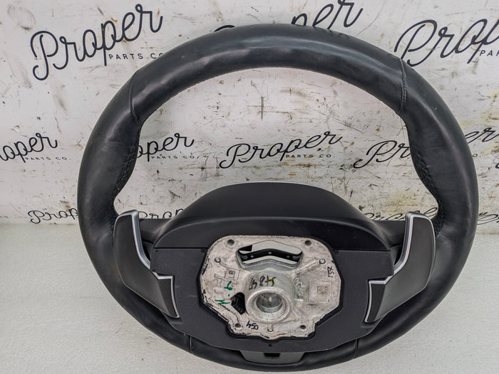 BMW G22 G23 G20 G26 430ix 330ix 330ex M Sport Heated Leather Steering Wheel W/Paddle Shifters 32308746693