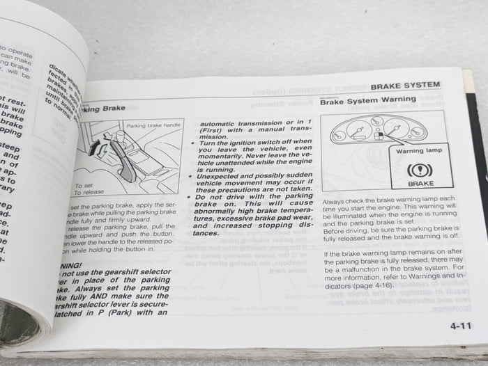 1990 Mazda NA MX-5 Miata Original Owners Manual 8A24-EC-89L