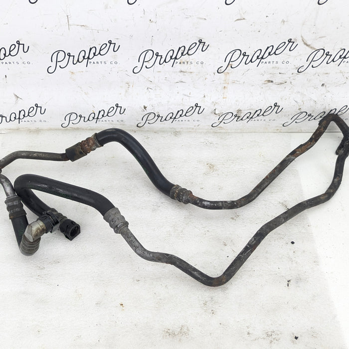 BMW F32 435xi 435i F30 335xi 335i N55 Engine Oil Cooler Inlet/Outlet Lines 17227639643/17227639644