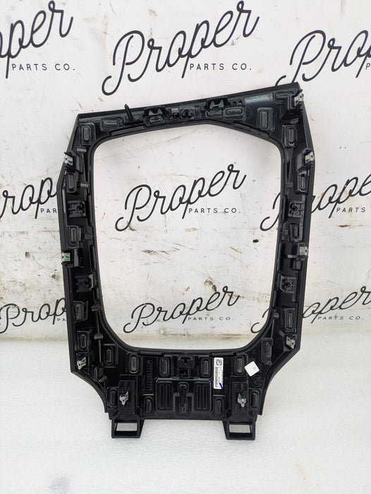 BMW G22 G23 G20 G26 430ix 330ix 330ex Piano Black Gloss Center Console Trim/Cubby 9R809358508/6806796