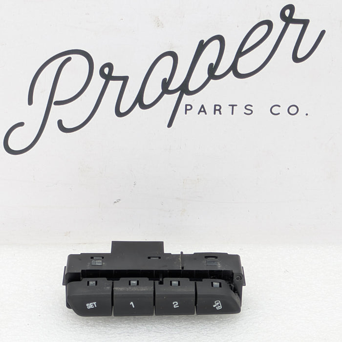 Chevrolet C7 Corvette Stingray Left/Driver Side Seat Adjuster Memory Switch Buttons 22782141