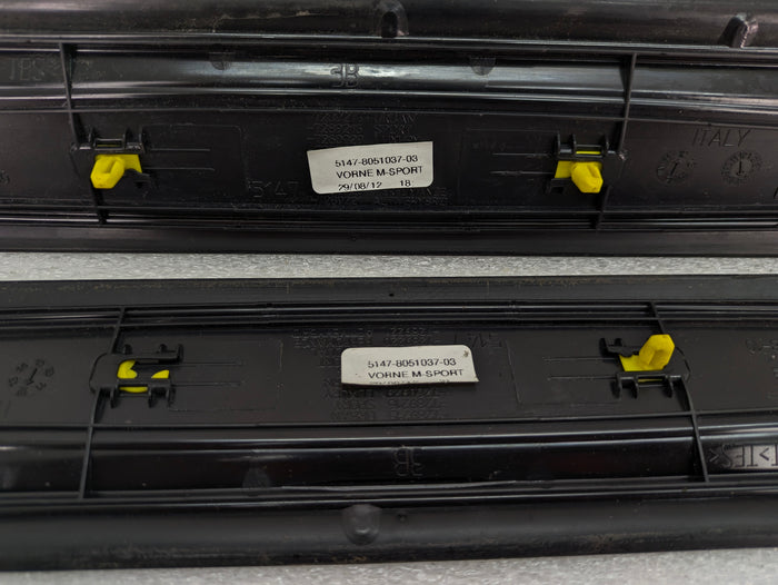 BMW F30 F31 335xi 340xi 328xi 330xi 320i M Sport Front/Rear Left/Right Door Sill Trim Set 8051037/8054233/8054234 *DAMAGED*