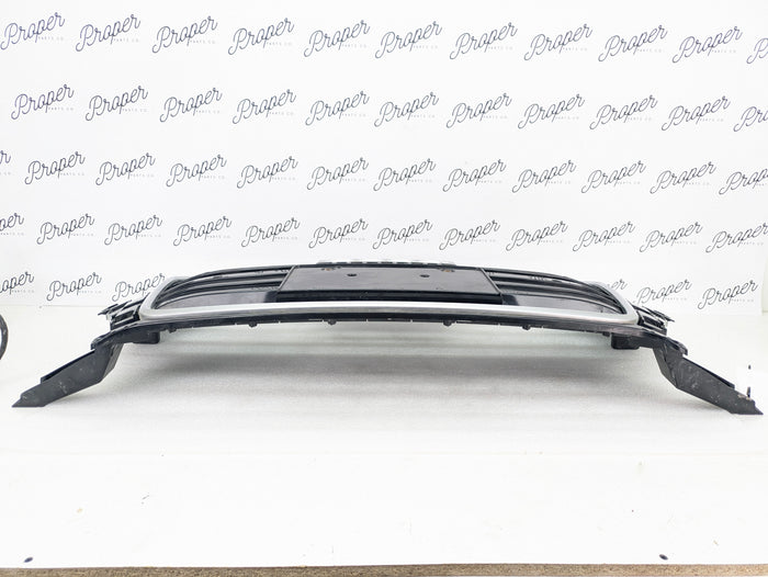 2016-2018 Audi 8U Q3 Facelift Front Center Bumper Grille Black & Chrome 8U0853653M
