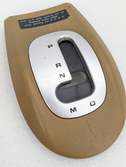 Porsche 996.2 911 Carrera 4 Automatic Tiptronic Shifter Gear Selector Trim Savanna Beige 99655225900