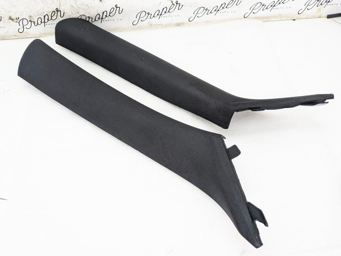 BMW F36 F32 F82 440xi 435xi 430xi 428xi M4 Left/Right Black A Pillar Trim Cover Set 7276888/7276887