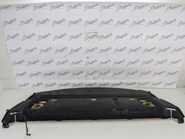 BMW E60 M5 550i 545i Alcantara Schwarz Parcel Shelf & Power Sun Shade 51467897648