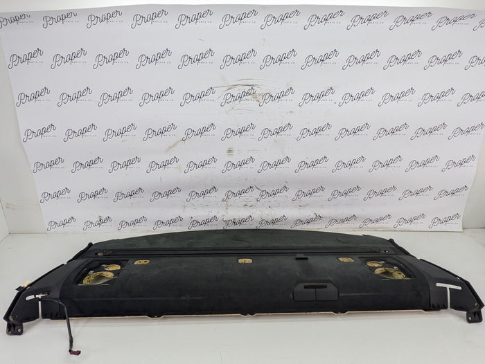 BMW E60 M5 550i 545i Alcantara Schwarz Parcel Shelf & Power Sun Shade 51467897648