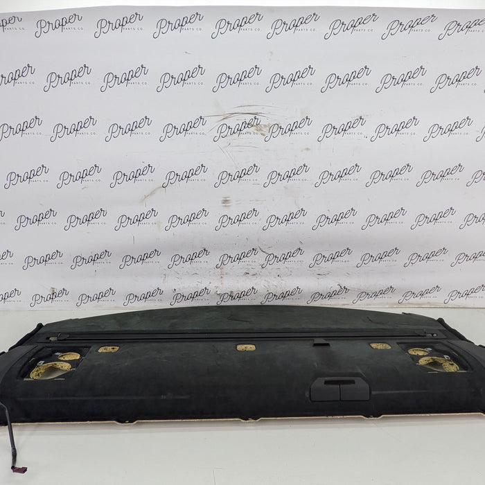 BMW E60 M5 550i 545i Alcantara Schwarz Parcel Shelf & Power Sun Shade 51467897648